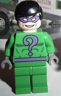 LEGO Minifigure-The Riddler-Batman I-BAT017-Creative Brick Builders
